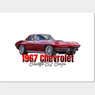 1967 Chevrolet Corvette C2 Coupe Posters and Art